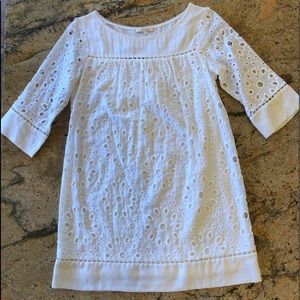 Ella Moss White Eyelet dress sz S